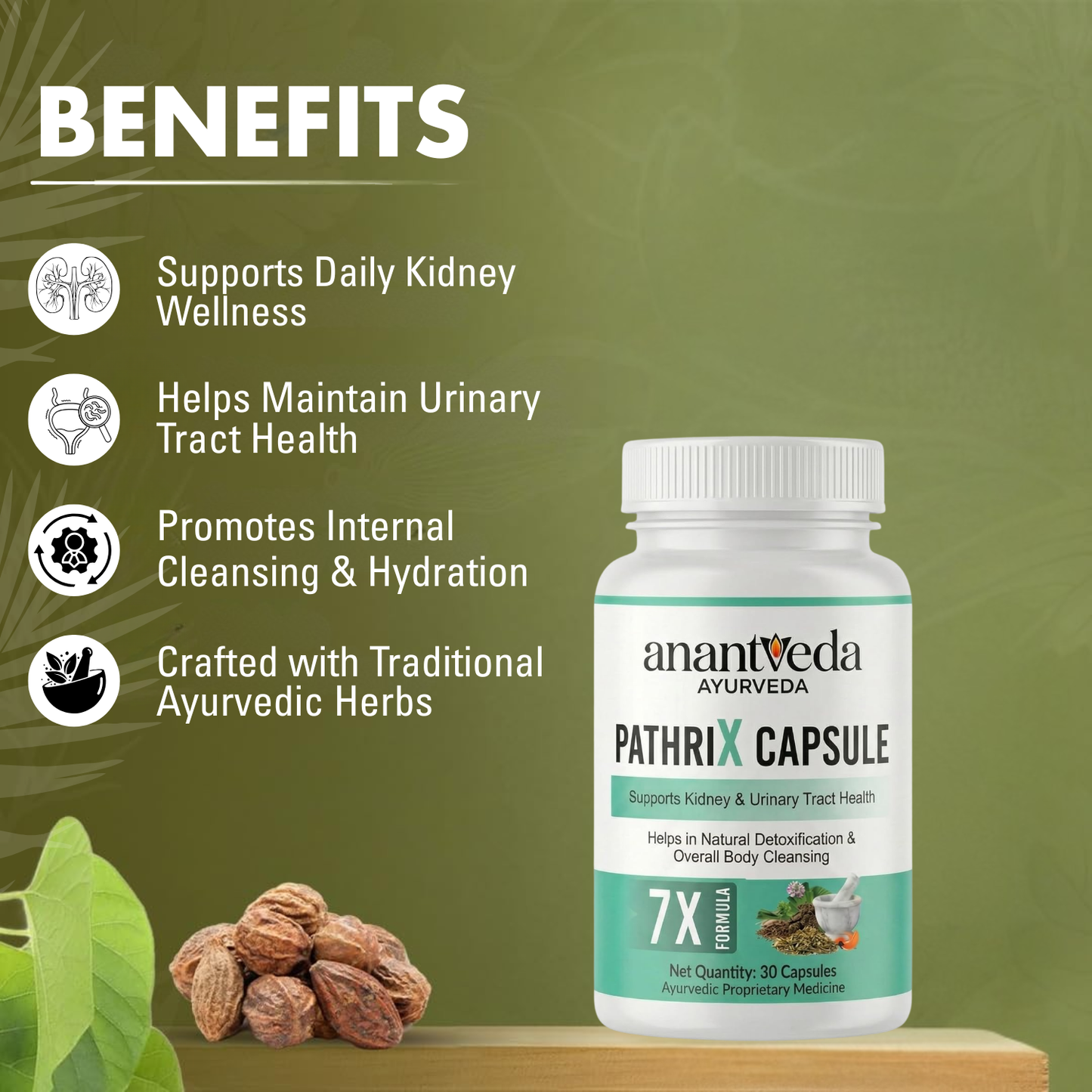 PathriX Capsule – Natural Kidney Stone Support & Urinary Comfort