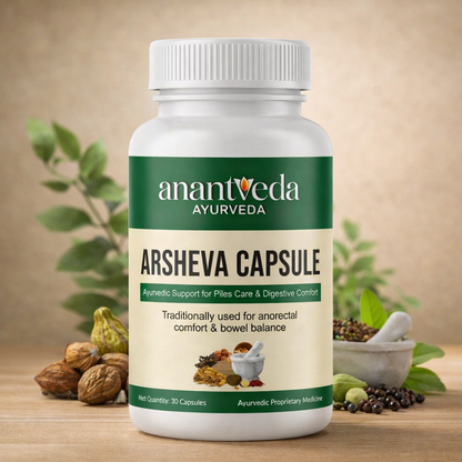 Arsheva Capsule – Natural Bleeding Piles & Swelling Support